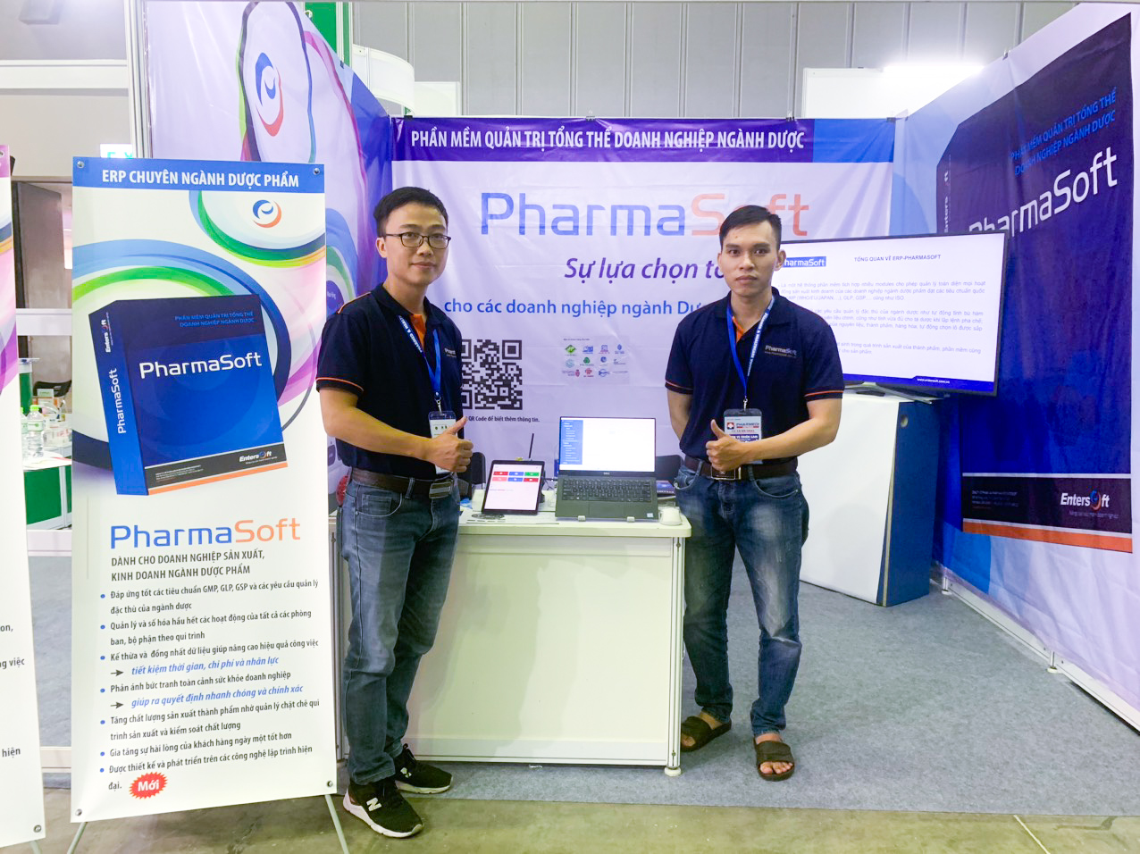 EnterSoft gặp gỡ doanh nghiệp Dược phẩm tại triển lãm Pharmedi Vietnam 2023 -2